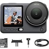 Osmo Action 6 Standard Combo | 1/1.1 "Kare Sens&ouml;r, f/2.0&ndash;f/4.0 Değişken Diyaframı, Rocksteady 3.0, Soğuğa Dayanıklı, 4 Saat P