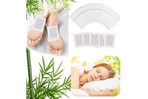 OFZVEO Parches Detox, 60 PCS Detox Foot Patches, Utiliza para Eliminar Toxinas del Cuerpo, Aliviar el Estrés y Mejorar el Sueño