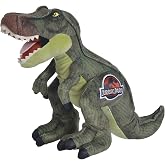 Simba, 6305875190, Jurassic World T-Rex Peluş Fig&uuml;r&uuml;, &Ouml;zel ve Detaylı Tasarım, Dayanıklı Kumaş, 25 Cm