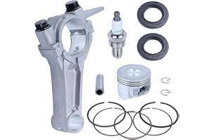 Adefol 68mm Anillos de pistón Biela Cigüeñal Sello de Aceite Kit para Honda GX160 Chino 168F 5.5HP Motor 13200-ZE1-010 13200-ZE1-010