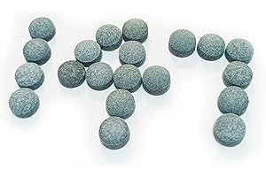 Dunns 10mm snooker cue tips, medium hard, prepressed leather tips, for snooker or pool, set of 20 units.