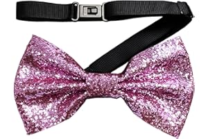 Chyuxinda Glitzernde Fliege Pailletten Fliege für Junggesellinnenabschied Karneval Kostüm Fasching Halloween Karneval Mottoparty