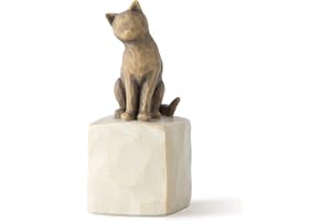 Willow Tree Love My Cat Dark Figurine