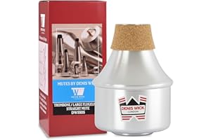 Denis Wick Trompetendämpfer, Straight silber