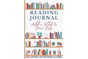Reading Journal For Book Lovers: Jumbo Diary with 120 Pages to Log Reviews for Books & Book Series with Additional Room for Tracking Reading Goals, Wishlist's & Reading Challenges