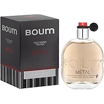 JEANNE ARTHES - Boum Metal Men's Perfume - Eau de Toilette - Spray