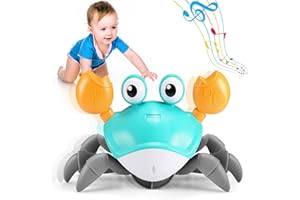 Hapikids Krabbelspielzeug Baby Spielzeug ab 6 7 8 9 10 Monate,Krabbe Baby Spielzeug 1 2 3 Jahr Junge Mädchen Kinderspielzeug ab 1-3 Jahre Junge Mädchen Geschenke Für Kinder Tummy Time Toys