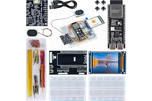 LAFVIN ESP32S3 AI-chatbot kit, ESP32-S3 röstassistent med dubbla AI-plattformar, 2 tums TFT-skärm, Wi-Fi och BLE 5.0 för IoT & AI-lärande