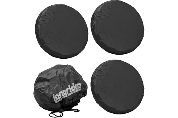 Longridge Housse De Roue Pour Chariot Golf Noir