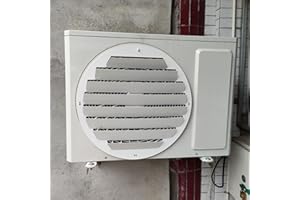 FUDUO-SHUNYI Osłona klimatyzatora zewnętrznego deflektor klimatyzatora,Osłona przeciwwiatrowa zapobiegająca bezpośredniemu nadmuchowi i rozpraszaniu ciepła Osłona przeciwwiatrowa ze stali nierdzewnej