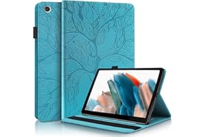 Succtopy Coque Galaxy Tab A8 10.5 2021 PU Cuir Cover Tablette Housse de Protection Samsung Tab A8 2021 Porte-Crayons Portefeuille Tablet Étui pour Samsung Galaxy Tab A8 SM-X200/SM-X205/SM-X207,Bleu