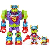 SUPERTHINGS - Superbot Fury Storm, Articulated Robot with Combat Accessories, 1 Kazoom Kid and 1 SuperThing