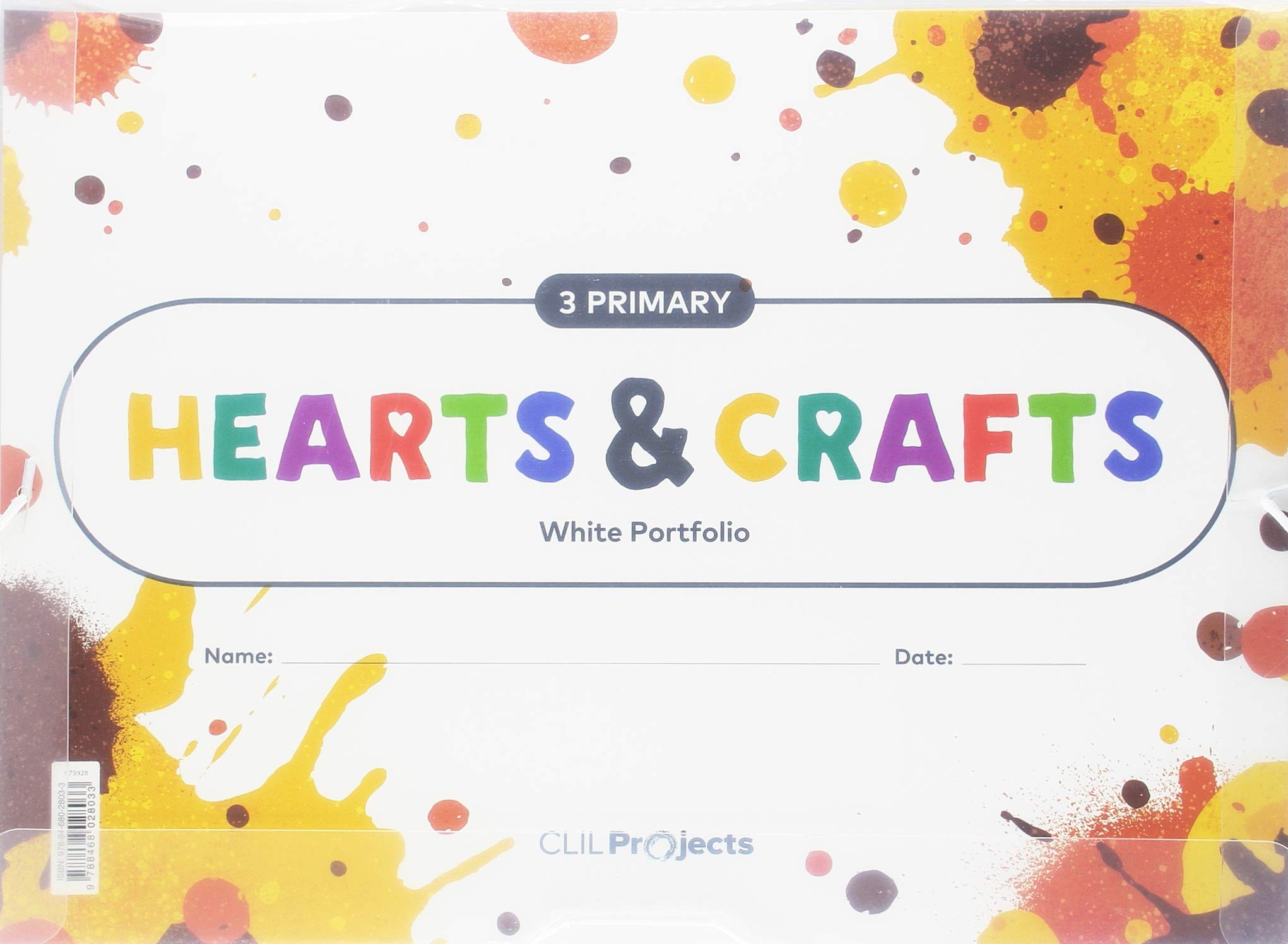 HEARTS & CRAFTS WHITE NOTEBOOK 3 PRIMARIA