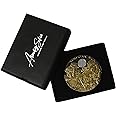 Arunrajsofia Sniper USA You Can Run, But You Will Only Die Tired Commemorative Collectible Gold Coin 1 Oz Heavy Thick Rare to get Medallion Fantasy Physical Coin (Gold Plated with Luxury Box)