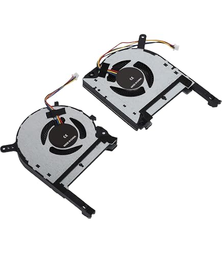 Ventola Di Raffreddamento CPU+GPU Per MSI Modern PS63 8RC/8M (MS-16S1/MS-16S2) - Set Di 2 Ventole BS5005HS-U3J E BS5005HS-U3I, DC 5V 0.50A, Ricambio Originale - 2