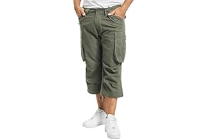 Brandit Herren Industry Vintage 3/4 Shorts, viele Farbvarianten, Größen S bis 7XL