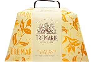 Tre Marie Il Panettone Milanese Traditionelle italienische Weihnachtskuche, 750 g