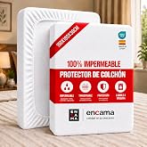 Terry Cloth Waterproof Mattress Protector &ndash; Breathable, Adjustable &ndash; Total Protection Against Liquids, Sweat and Stains &ndash; Whi