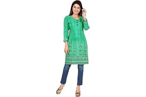 MAPLECLOTHING Maple Clothing Lange indische Kurtis für Damen Kurta India Tuniken Partykleidung