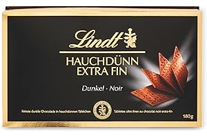 LINDT EXTRA FINS NOIR Boîte 180g