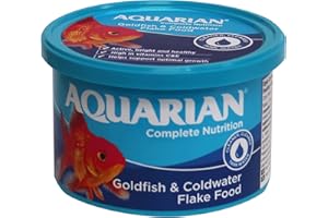 Aquarian Goldfish Food Flakes, 50g