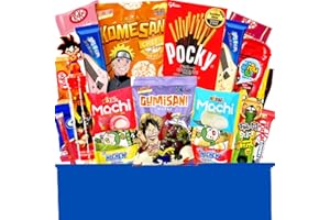 SWEETS AUS ALLER WELT Asiatische Süßigkeiten Box - Japanische, Koreanische, Vietnamesische & mehr Süssigkeiten - Asiatische Snacks & Süßigkeiten aus aller Welt Box (XL)