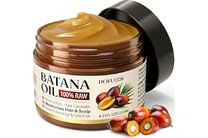 Bofuoos Batana oljepasta för hår, 100 % ren kallpressad från Honduras