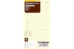 ‎FILOFAX Filofax 130253 Kontakte Organizer, Englisch, cotton cream