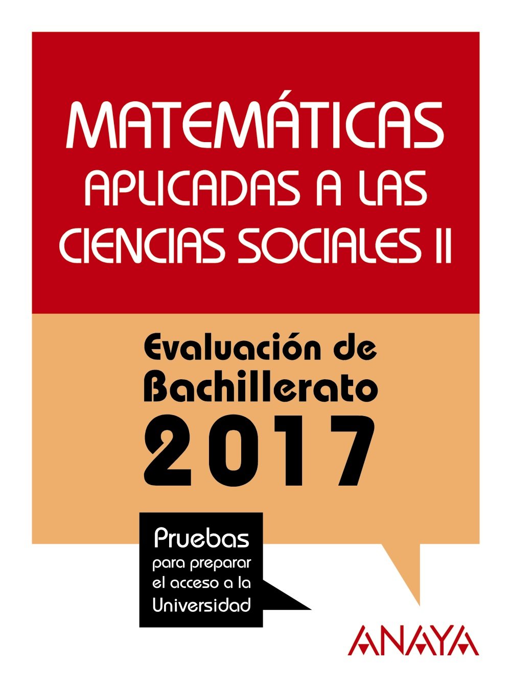 Matemáticas aplicadas a las Ciencias Sociales II