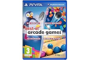Bigben Interactive Best Of Arcade Games Básico PlayStation Vita vídeo - Juego (Básico, PlayStation Vita, Arcada, E (para todos), Eko Software, Descarga)