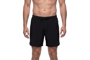 DANISH ENDURANCE Träningsshorts Herr, Lätta, Justerbart midjeresår | Träningsshorts med stretch åt alla håll, dragkedjeficka och justerbart midjeresår för gym och löpning