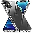 Prolet Case for iPhone 12 Mini Case Clear Transparent Shockproof Protective Phone Soft Silicone Slim Cover for iPhone 12 Mini (Transparent)