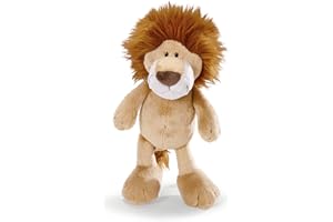 NICI 48390 Peluche da 25 cm per ragazze, ragazzi e neonati - soffice peluche a forma di leone per giocare, collezionare e coccolare - morbido peluche, beige