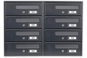 MILLE 1000Brico - Cassetta Postale Condominio 8 ante Hugo