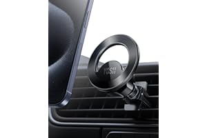 YOSH Uchwyt Samochodowy do MagSafe na Kratkę Wentylacyjną, NOWA Lekka Magnetyczna Uchwyt Samochodowa na Telefon, 360° Obracana, dla iPhone 17/16/15/14/13/12 Serii & dla Etui do MagSafe