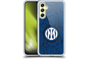 Head Case Designs Licenza Ufficiale Inter Milan Serpente Modelli Custodia Cover in Morbido Gel Compatibile con Samsung Galaxy A34 5G