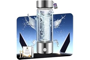 IUHFSIFS 9.0 Upgraded Hydrogen Water Bottle Generator【Industry-Leading - 24-Hour Hydrogen Lock】Hydrogen Water Bottle 【No.1-9A+ Grade Pure Hydrogen】 2025 SPE PEM Technology, Doubles Hydrogen Content