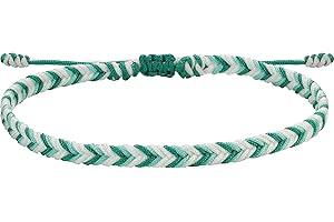 JENDEAR SHINE Corde Cheville Dames Fille, Dégradé Couleur Bonbons Couleur Tissé À La Main Réglable, Fête En Plein Air Couple Amitié Cadeau D'anniversaire.