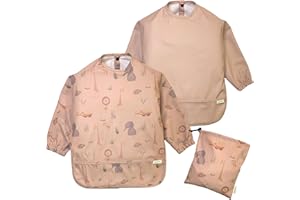 Lautoki - Baberos bebe impermeables. 12-36M, Baberos bebe, Babero con mangas, Babero con mangas impermeable, Baberos impermeables, Babero BLW, Babero impermeable bebe, Baberos guarderia