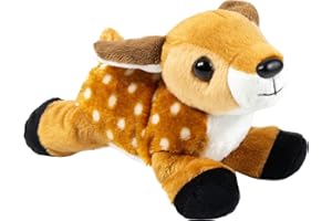 Wild Republic - 16270 - Peluche - Hug'ems - Faon - 18 cm, Rose