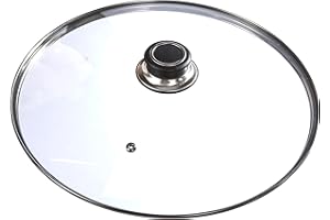 ‎KRÜGER Karl Krüger Glasdeckel 32 cm Diamant, Glas, Transparent, 32 x 32 x 2 cm