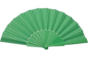 Colours & Beauty grüne Frauenfächer aus Plastik | Hochzeitsfächer | Hochzeitsfan | Hochzeitsgeschenke | Personalisierte Hochzeitsfächer | Japanische Fächer | Zeremoniefächer