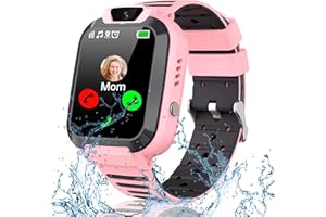 YEDASAH Kinder Smartwatch mit GPS, Smartwatch Kinder mit GPS und Telefon, Kinder GPS Intelligente Uhr SOS wasserdichte IP68 Voice Chat Schulmodus Geschenke Anrufen für Jungen Studenten Kinder
