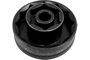 GXWCYI 2 stücke Hinterachsmutter, 55mm+30mm Vorn Hinten Achse Werkzeug, Einsatz Nuss Achse Werkzeug, Passend für Ducati Superbike 1098, 1198, 1199s