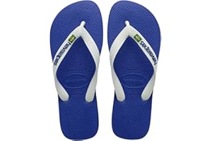 Havaianas - Top Brasil Logo, Tongs Confortables, Durables et Légères, avec Semelle Antidérapante, Drapeau Brésilien, Adultes Unisexe