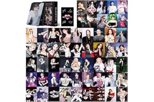 QOCUILC BP Photocards,55 Pezzi blackpink photocard,blackpink gadget,Kpop Black-Pink Cartoline Fotografiche Regalo per Fans(WORLDTOUR)