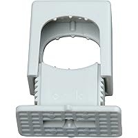 Kopp 343404099 Druck-Iso-Schellen 6 - 16 mm, 1-fach, mit M-6-Gewinde, 50 Stück, grau