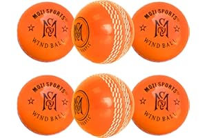 Mozi Sports Balles de cricket à vent – Balles de cricket souples pour entraînement intérieur et extérieur pour entraînement de compétences