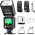 NEEWER Upgraded NW635II-C TTL Camera Flash Speedlite, Speedlight with FC-16 Trigger, Diffuser, Lens Cap Compatible with Canon EOS R6 R5 R3 R M6 850D 760D 600D 7D 6D Mark II 5D Mark IV 1D Mark III 1DX