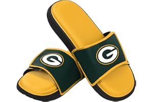 FOCO NFL Mens Foam Sport Slide - Mens, Green Bay Packers, Medium